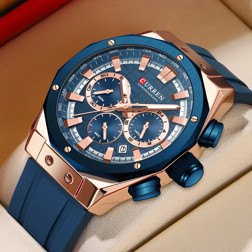 Luxury Watch Magazine - Luksusowa marka CURREN wysokiej jakości zegarki