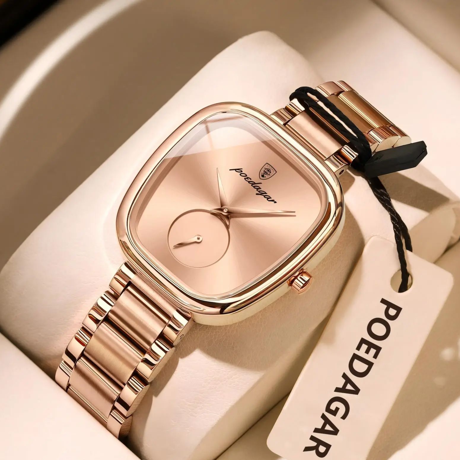 Luxury Watch Top 10 - POEDAGAR Top Fashion Damski Zegarek na