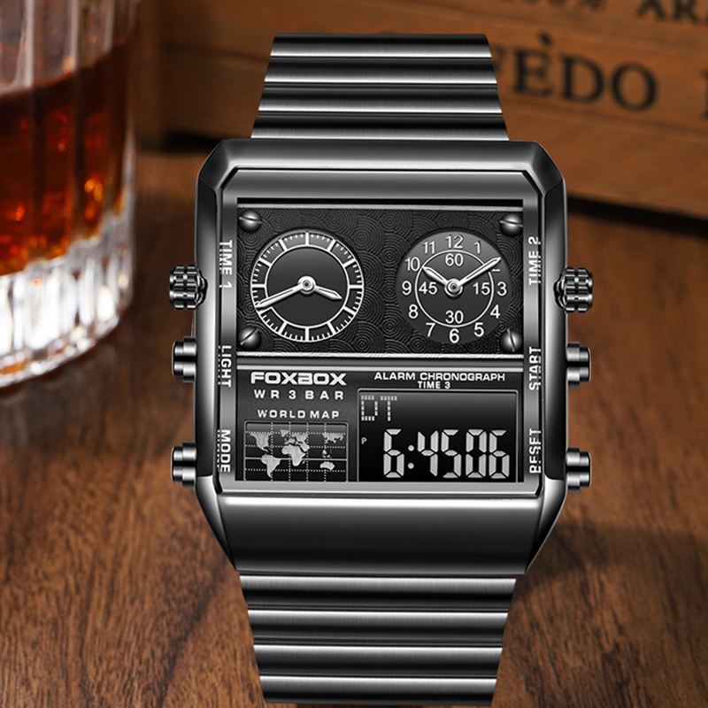 Zegarki męskie FOXBOX, luksuso – Luxury Watch Magazine recenzja i cena