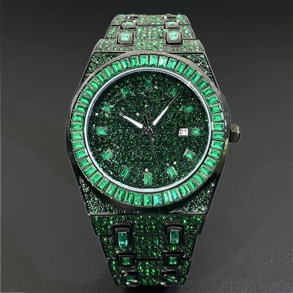 2024 Hip Hop Zielony Diamentow – Luxury Watch Iceberg recenzja i cena