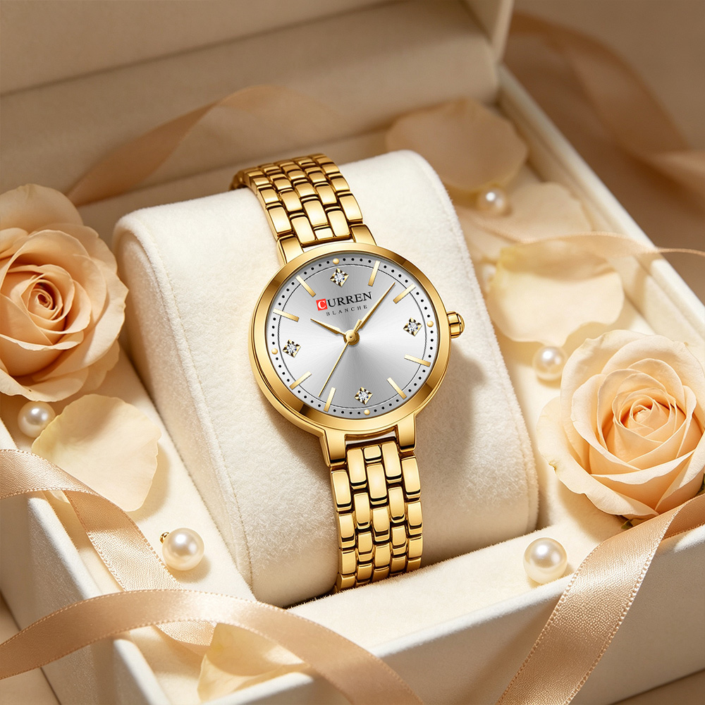 CURREN Damski Minimalistyczny  – Luxury Watch Gift For Her recenzja i cena